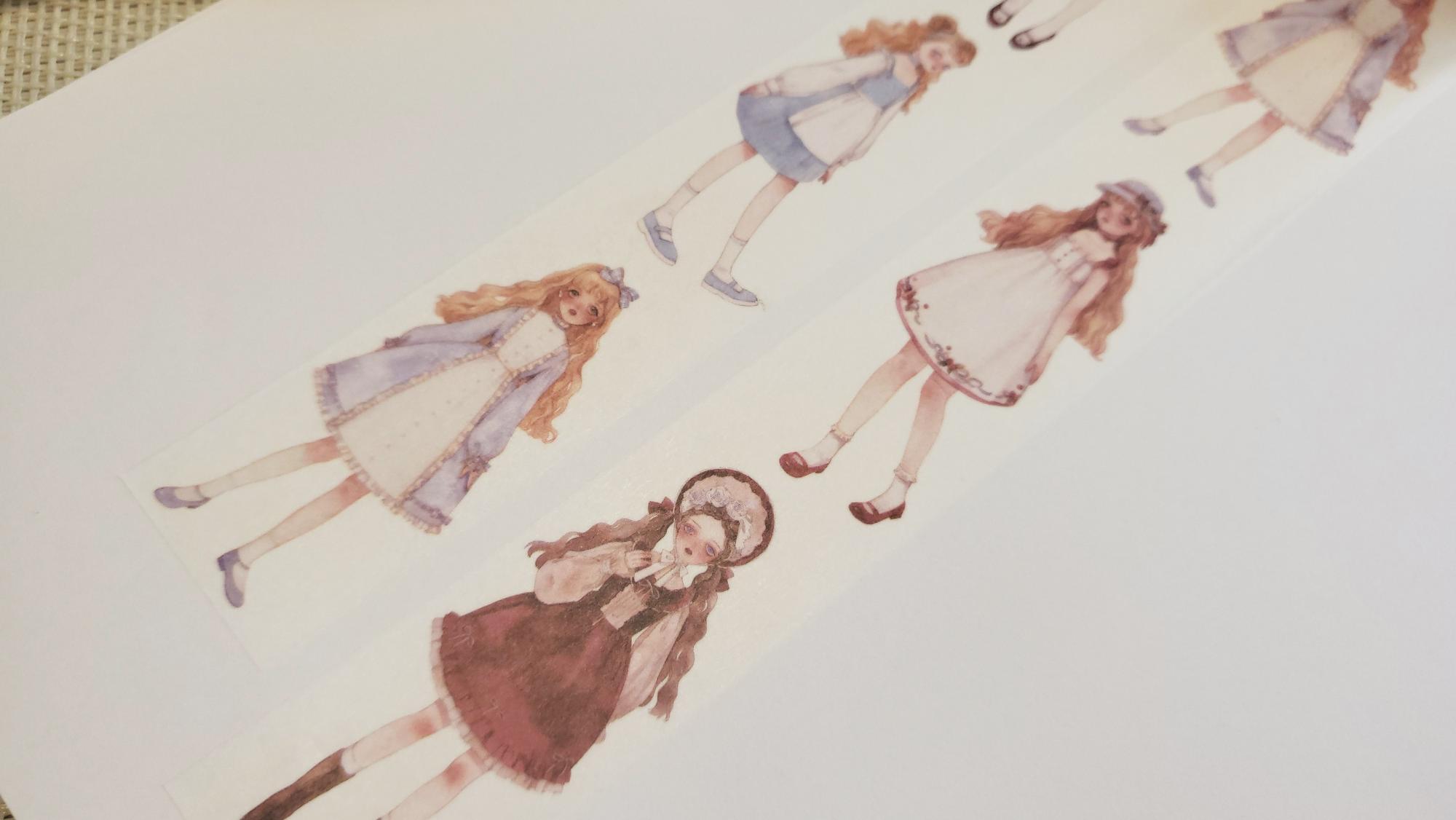 Design Washi Tape Mädchen